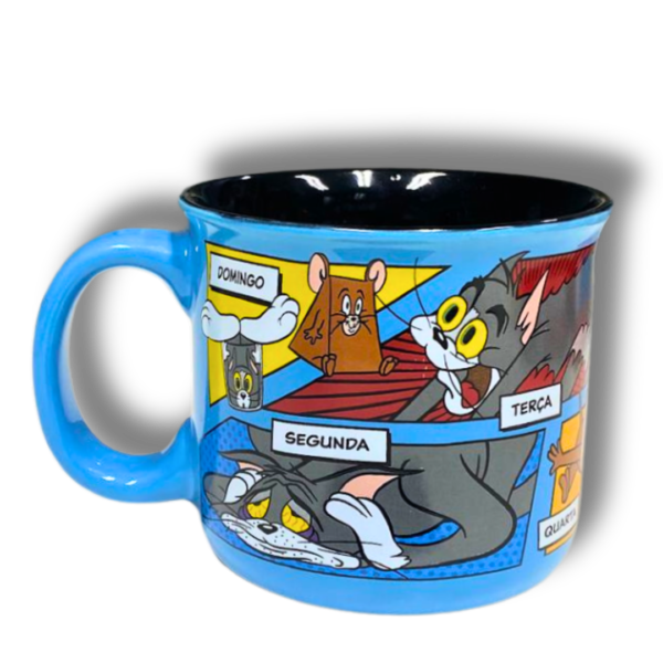 Caneca Tom e Jerry luxo 410ml